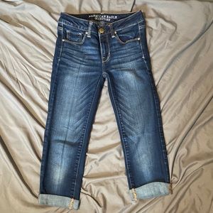 American Eagle Super Stretch Skinny Capri